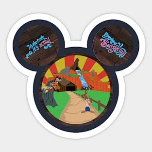 Splash Mountain Sticker